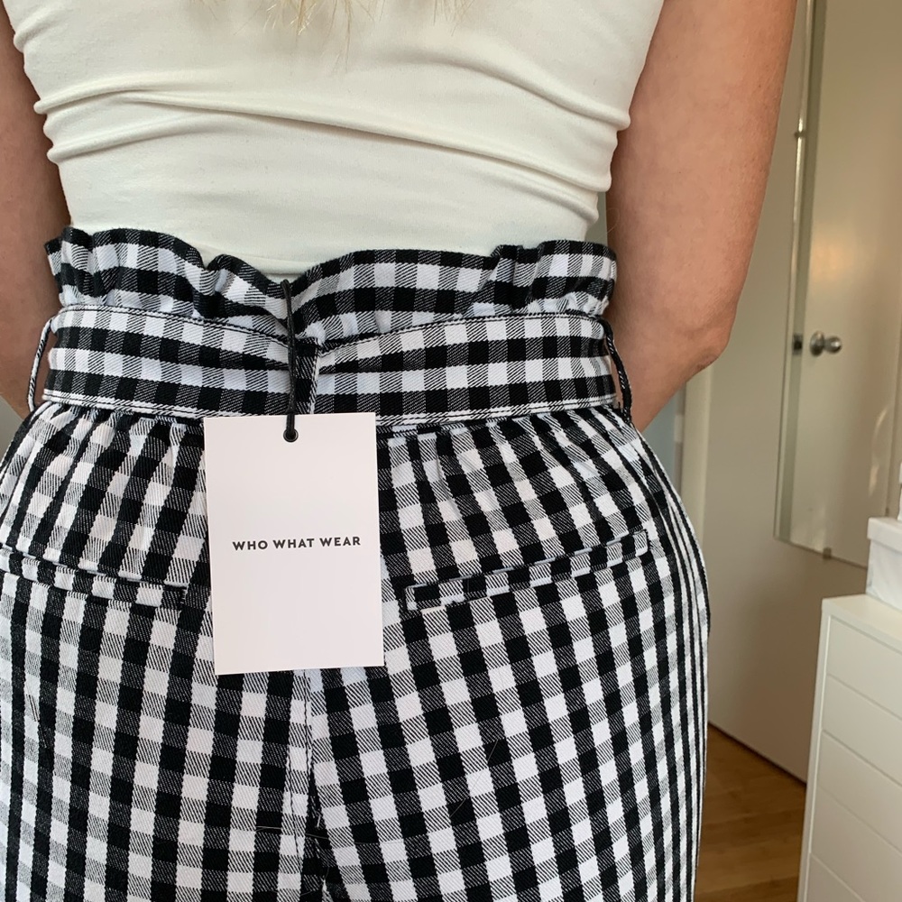Who What Wear high waisted crops - Picture 6 of 8